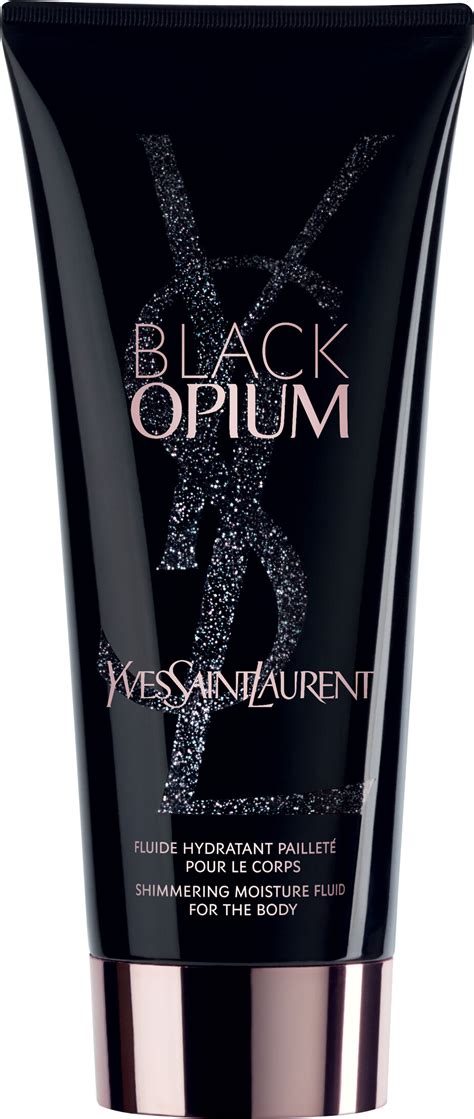 ysl black opium shimmering moisture fluid|shimmering moisture fluid for the body.